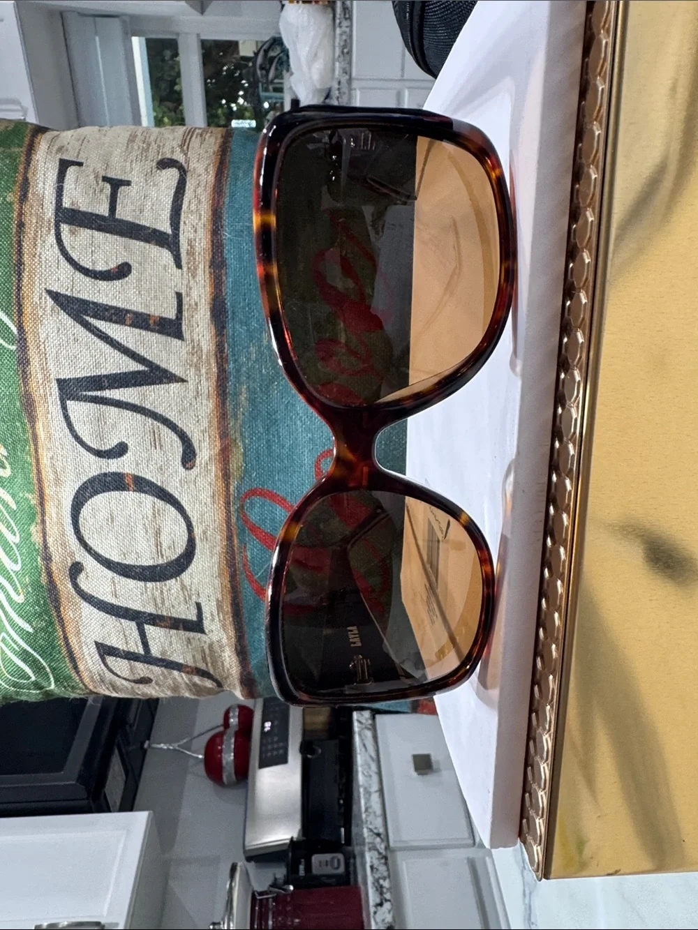 Hoven Layla Unisex Polarized Sunglasses - Brown Lenses